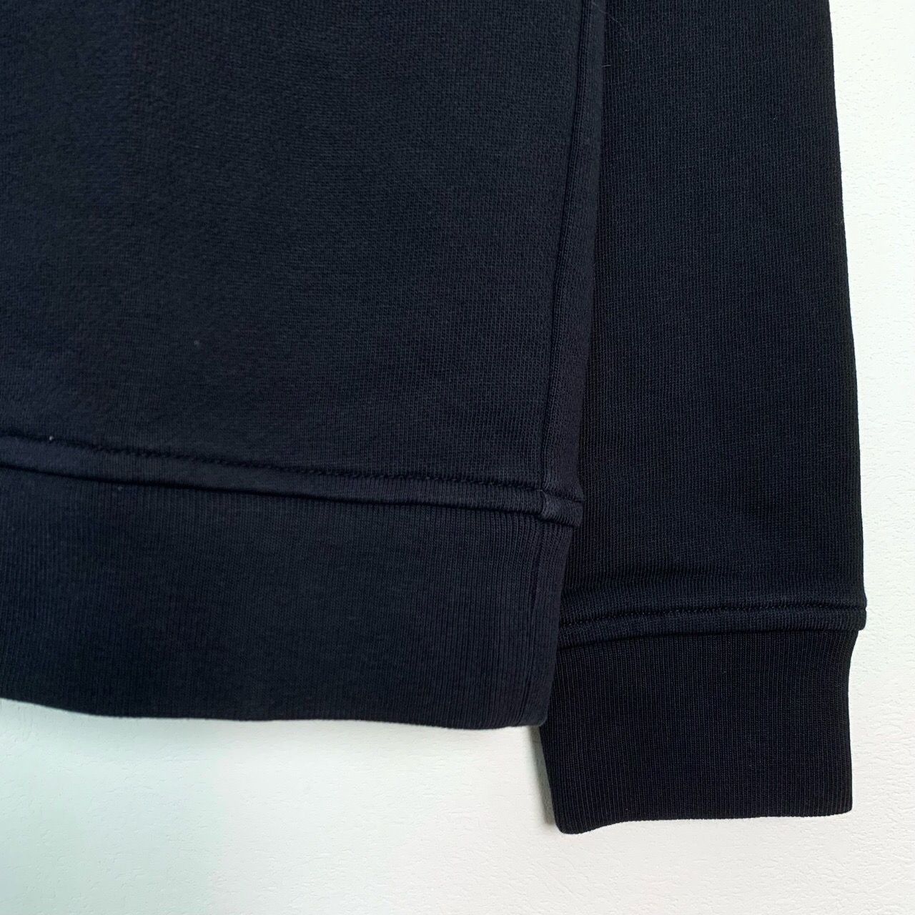 Alexander McQueen × MCQ Alexander McQueen McQ Black Embroidered Logo Sweatshirt Long Size US XS / EU 42 / 0 - 4 Thumbnail