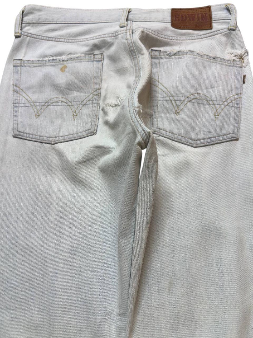 Edwin Vintage Edwin 505zx Selvedge Light Wash Denim Size US 31 - 7 Thumbnail