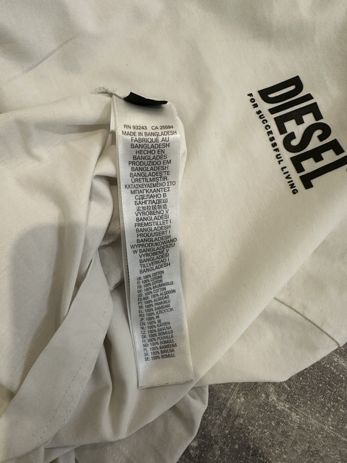 Designer × Diesel Diesel t shirt Size US S / EU 44-46 / 1 - 4 Thumbnail