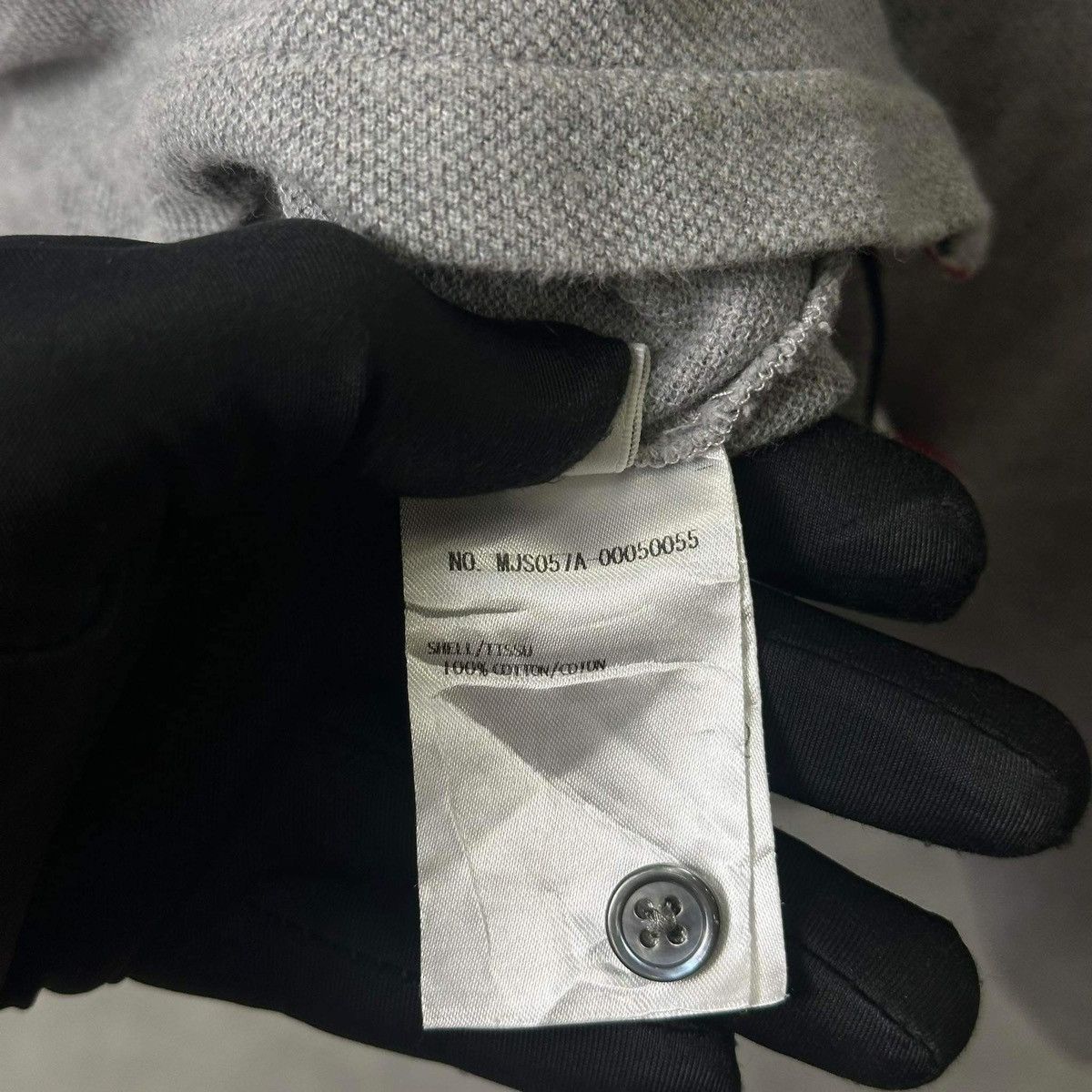 Thom Browne THOM BROWNE BACK STRIPED LONGSLEVE Size US L / EU 52-54 / 3 - 6 Thumbnail