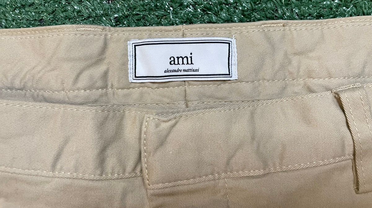AMI AMI Alexandre Mattiussi beige trousers Size US 44 / EU 60 - 3 Thumbnail