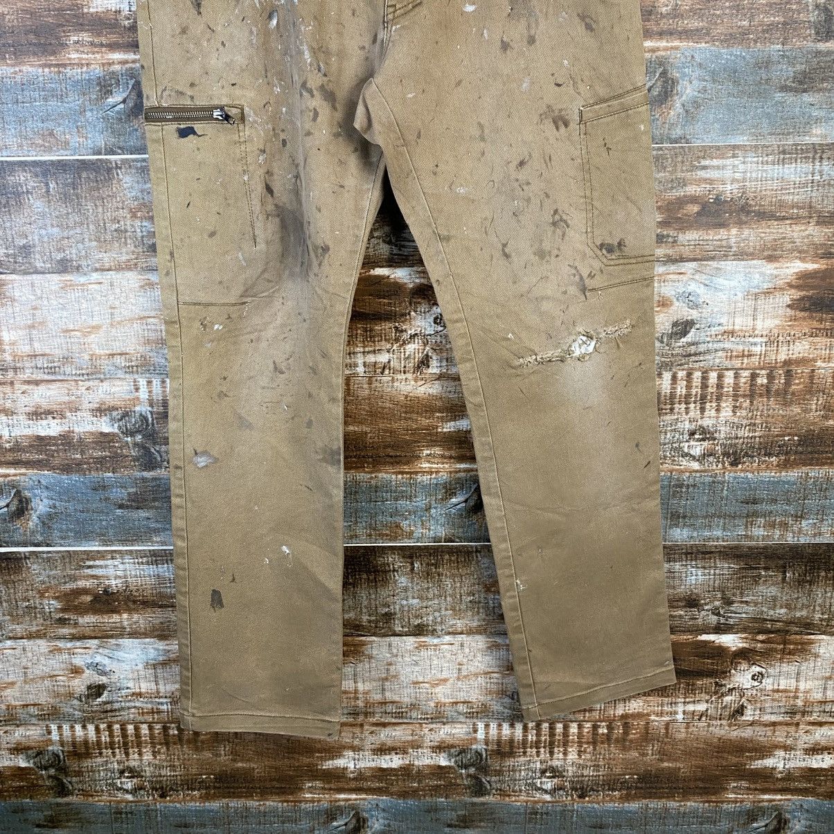 Japanese Brand DL Fine Assint Beige Cargo Multipocket Pants #C894 Size US 32 / EU 48 - 3 Thumbnail