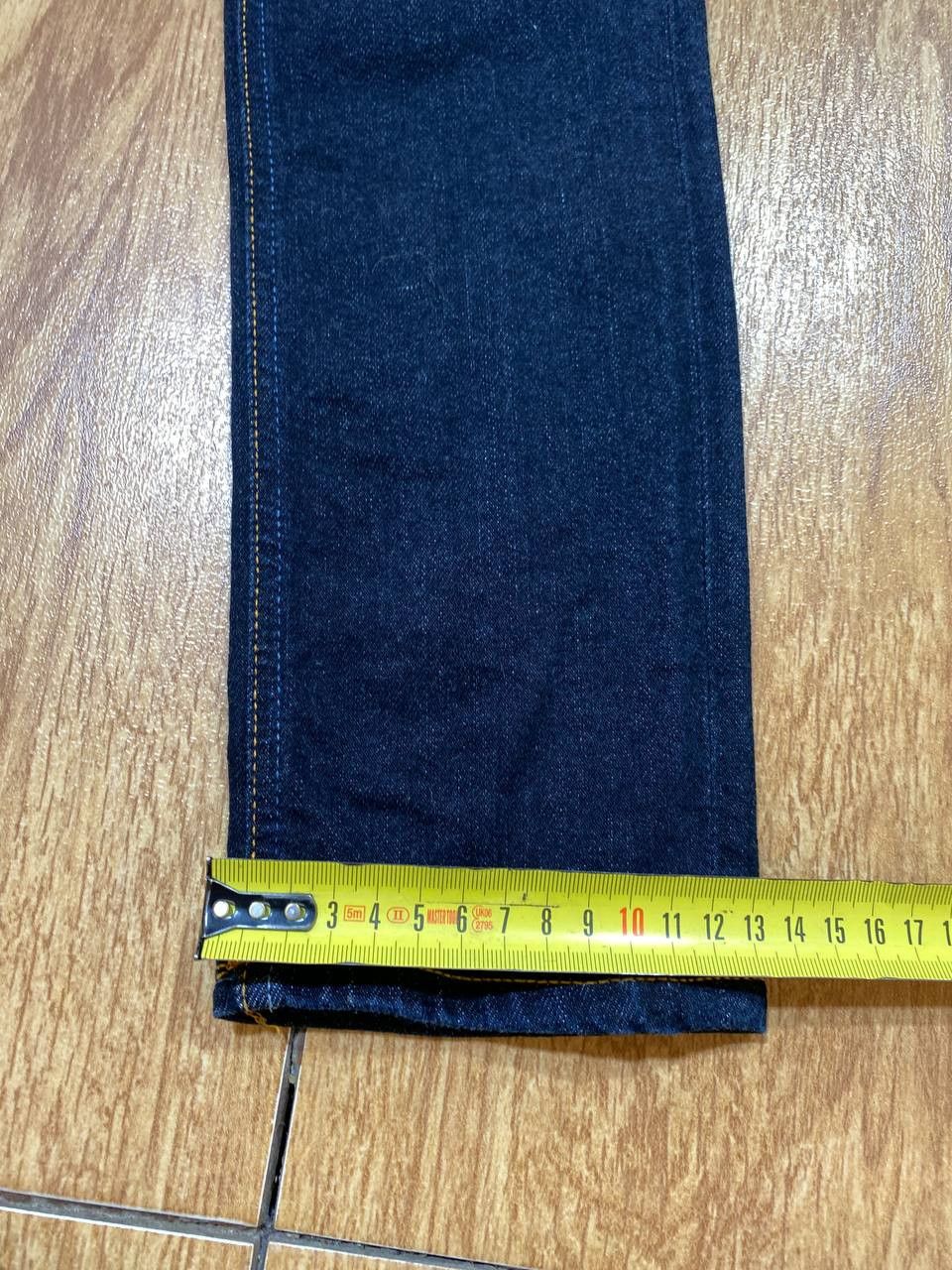 Nudie Jeans NUDIE JEANS SKINNY LIN Dry deep orange Dark blue JEANS Size US 28 / EU 44 - 13 Thumbnail