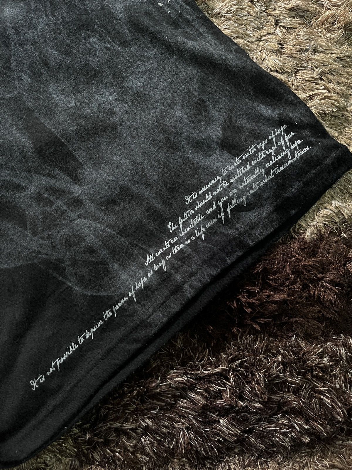 Japanese Brand Collins Double layer Asyemmetric Smoke death Size US M / EU 48-50 / 2 - 4 Thumbnail