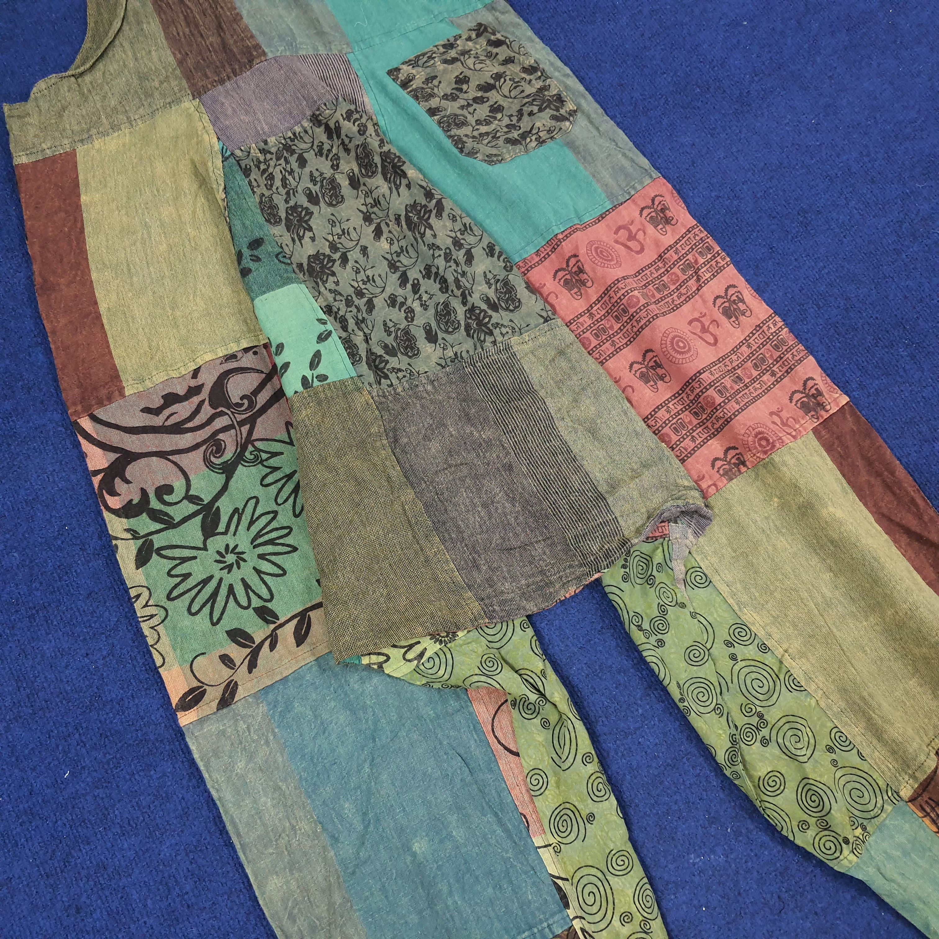 Japanese Brand × Vintage Vintage Streetwear Patchwork Style Design Overall Size US 38 / EU 54 - 5 Thumbnail