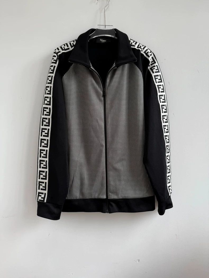 Fendi Fendi Monogram Black and White Sports Jacket Size US M / EU 48-50 / 2 - 1 Thumbnail