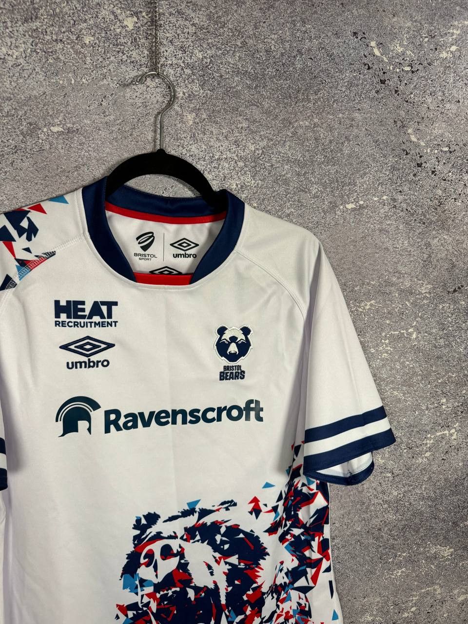 Umbro Bristol Bears Rugby Away Cup Shirt 2021/22 Umbro Pro GPS TOP Size US L / EU 52-54 / 3 - 3 Thumbnail
