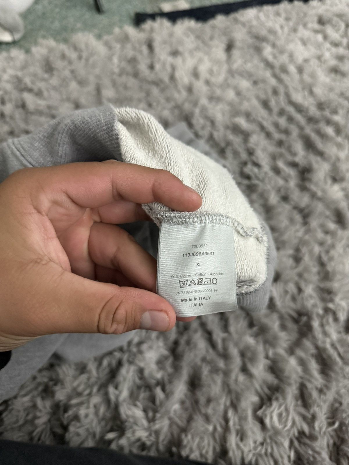 Dior Dior Mens hoodie Size M Size US XL / EU 56 / 4 - 14 Thumbnail