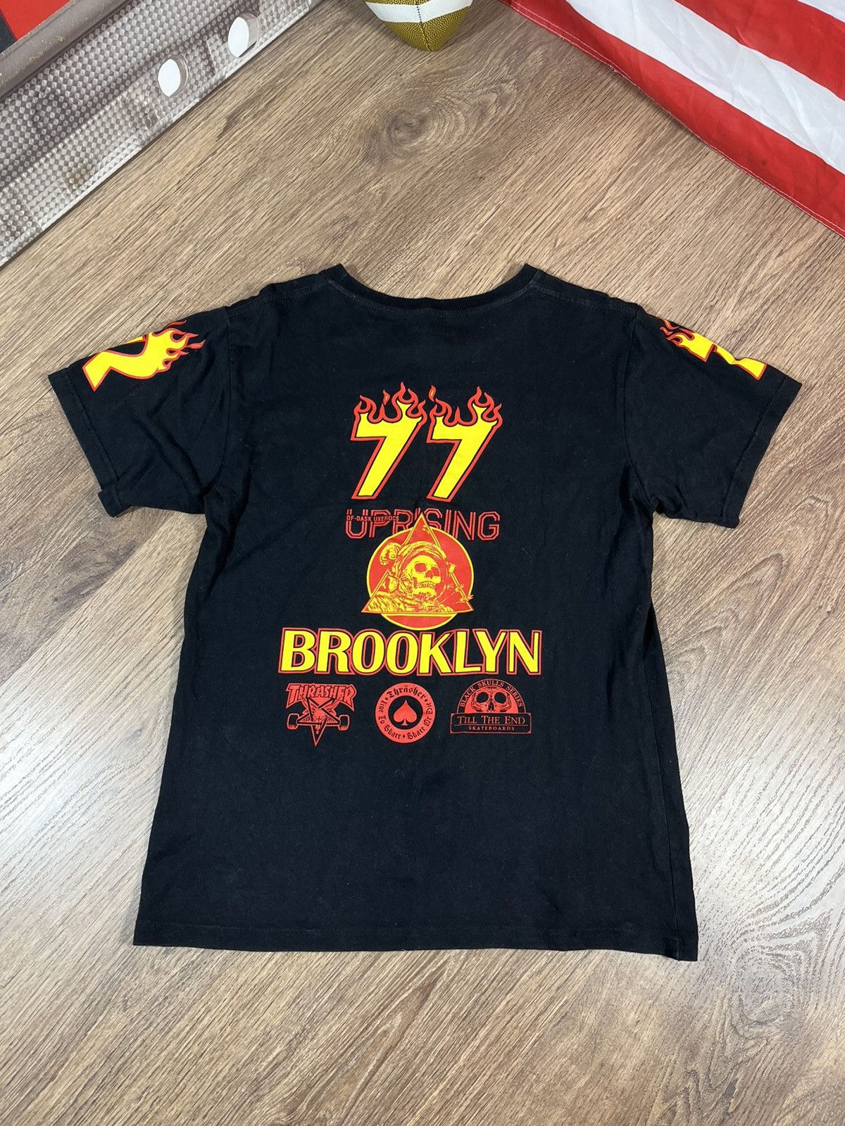 Thrasher Trasher Brooklyn 77 Rare t Shirt Size US M / EU 48-50 / 2 - 1 Thumbnail
