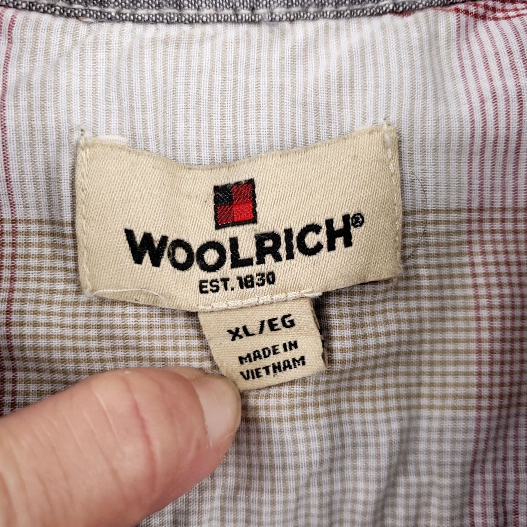 Vintage Woolrich Shirt Mens XL Button-Up Brown Pockets Short Sleeves Casual Officewear Size US XL / EU 56 / 4 - 3 Thumbnail