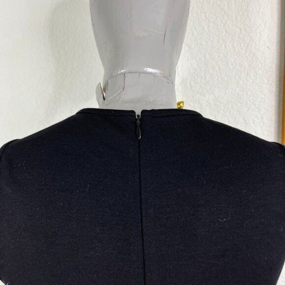 Stella McCartney Stella McCartney Two Tone Peplum Midi Dress Size XS / US 0-2 / IT 36-38 - 8 Thumbnail