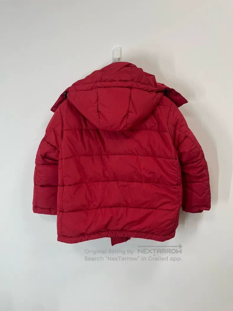 Balenciaga Balenciaga Red Hooded Bread Jacket Size XXS / US 00 / IT 34 - 2 Thumbnail