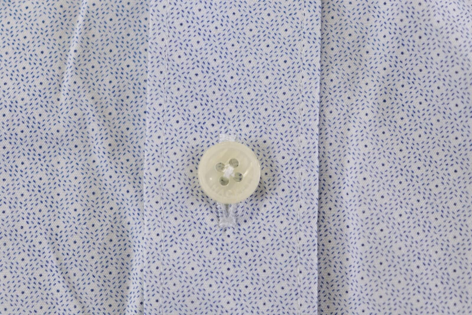 Designer Hackett London Slim Fit Luxury Blue Shirt Size M Size US M / EU 48-50 / 2 - 6 Thumbnail