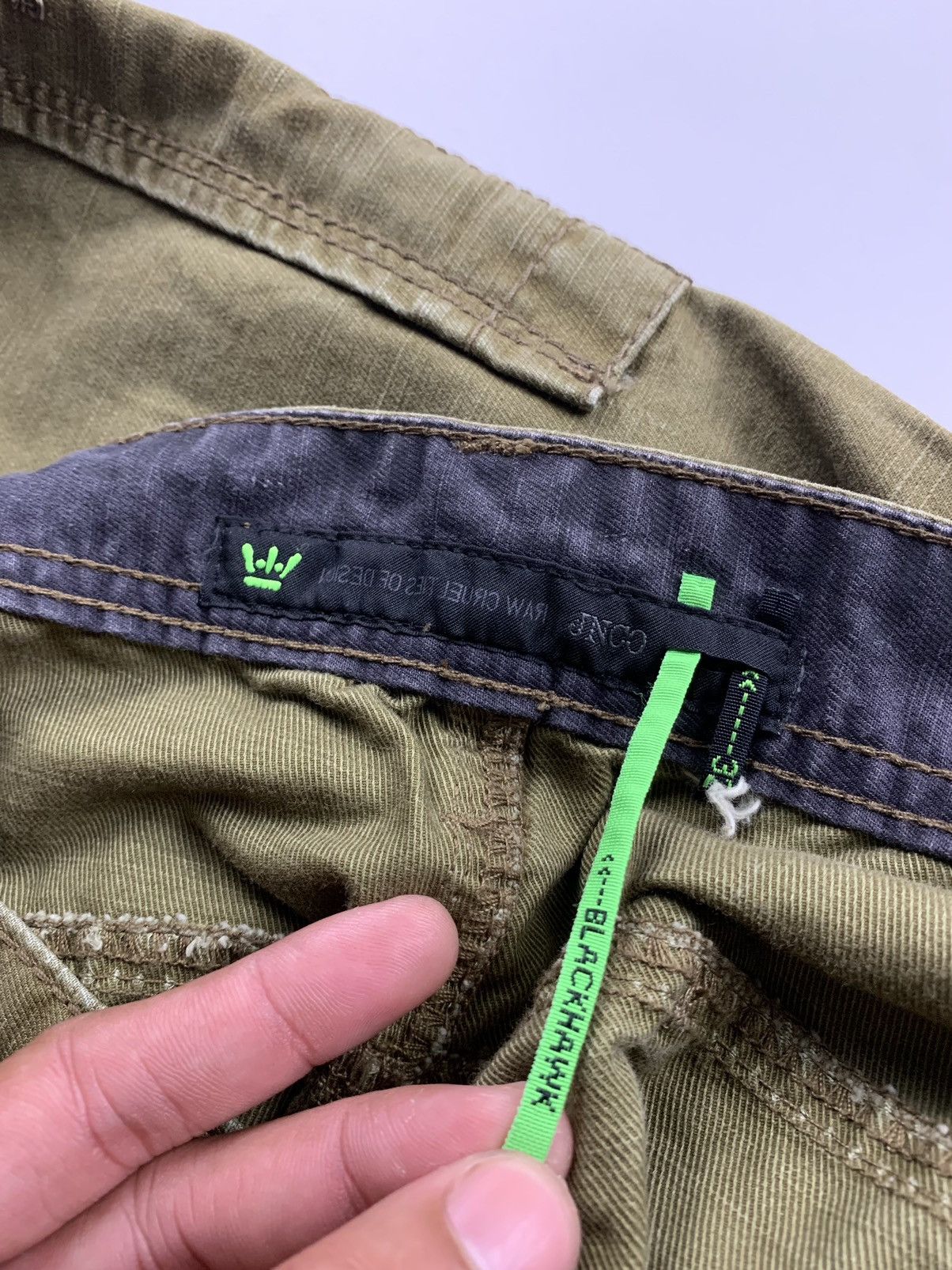 JNCO JNCO Blackhawk Cargo Pants Size US 35 - 5 Thumbnail