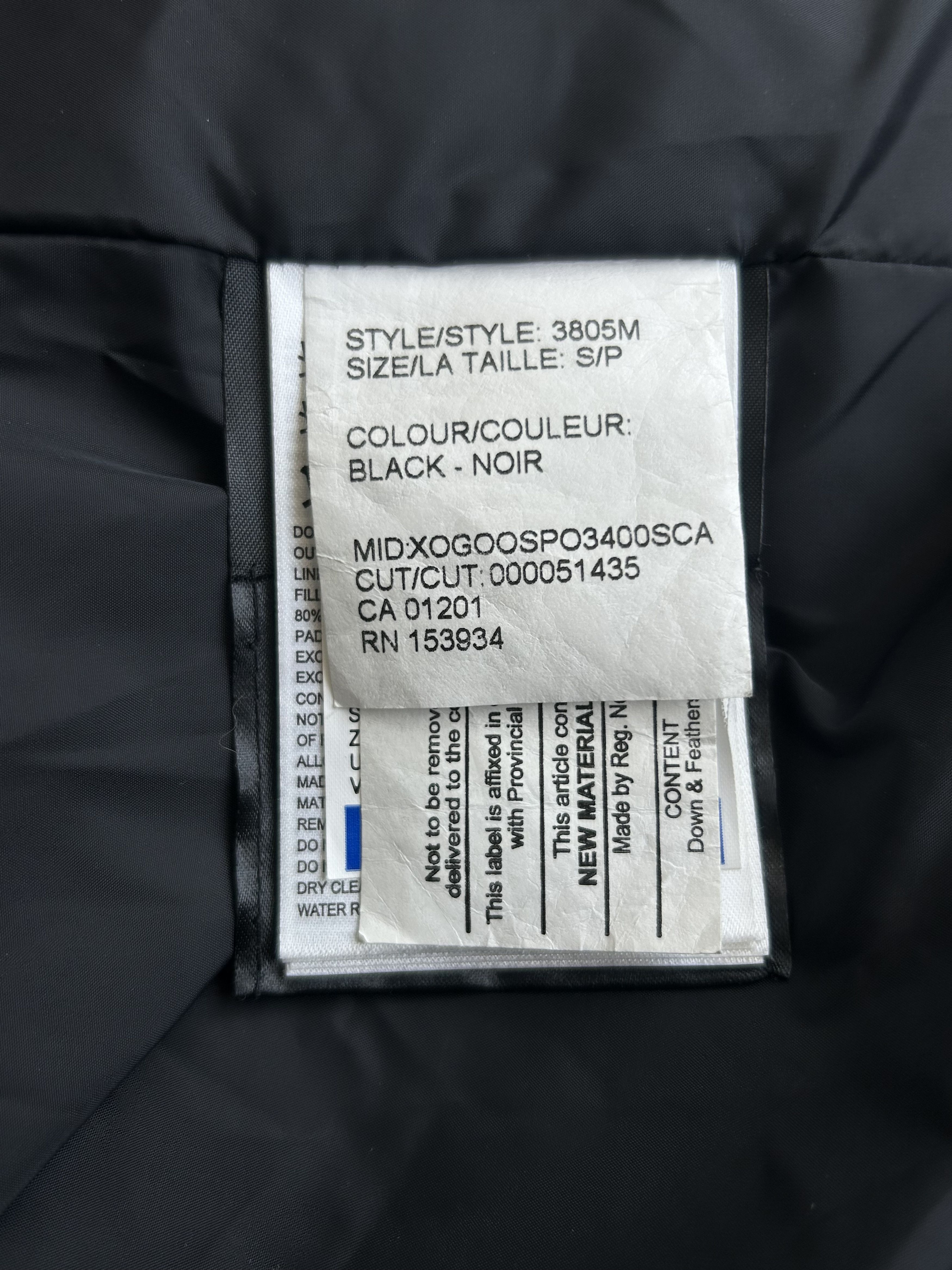 Canada Goose Canada Goose Black Carson Men's Jacket Size US S / EU 44-46 / 1 - 4 Thumbnail