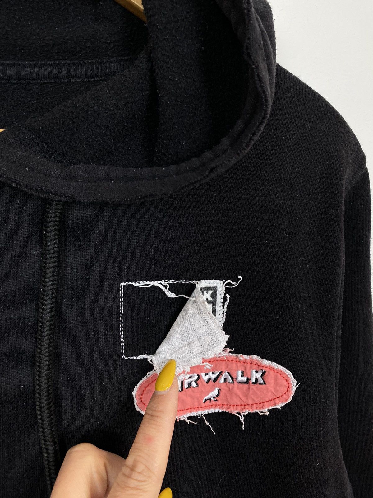 Airwalk AIRWALK Long Sleeve Hoodie Sweatshirt Mens Size Medium Black Size US M / EU 48-50 / 2 - 4 Thumbnail