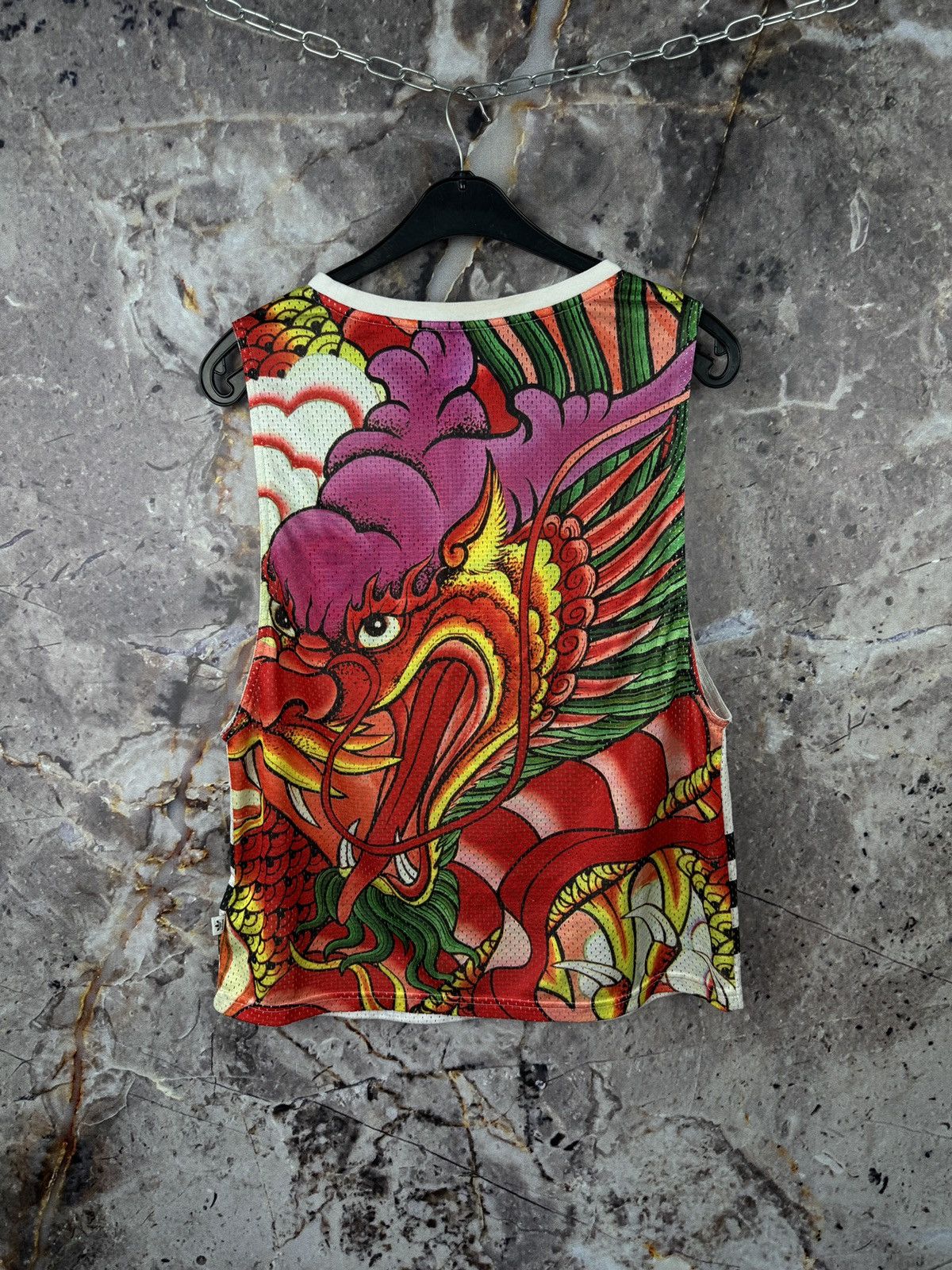 Adidas Women’s Adidas Tank Top Sleeveless Dragon Size UK 10 Size M / US 6-8 / IT 42-44 - 11 Thumbnail