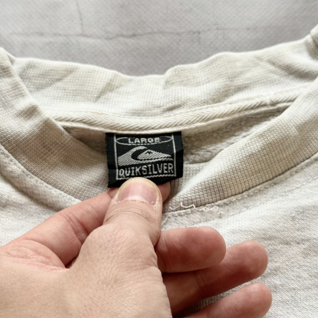 Quicksilver Vintage Quicksilver Big Logo Sweatshirt Surf Billabong Size US L / EU 52-54 / 3 - 7 Thumbnail