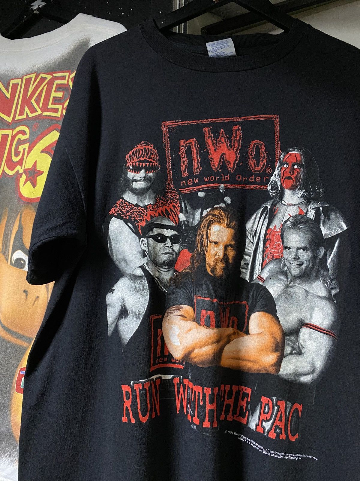 Vintage × WCW/nWo Vintage 1998 Nwo New World Order Wrestling T-Shirt Large Size US L / EU 52-54 / 3 - 5 Thumbnail