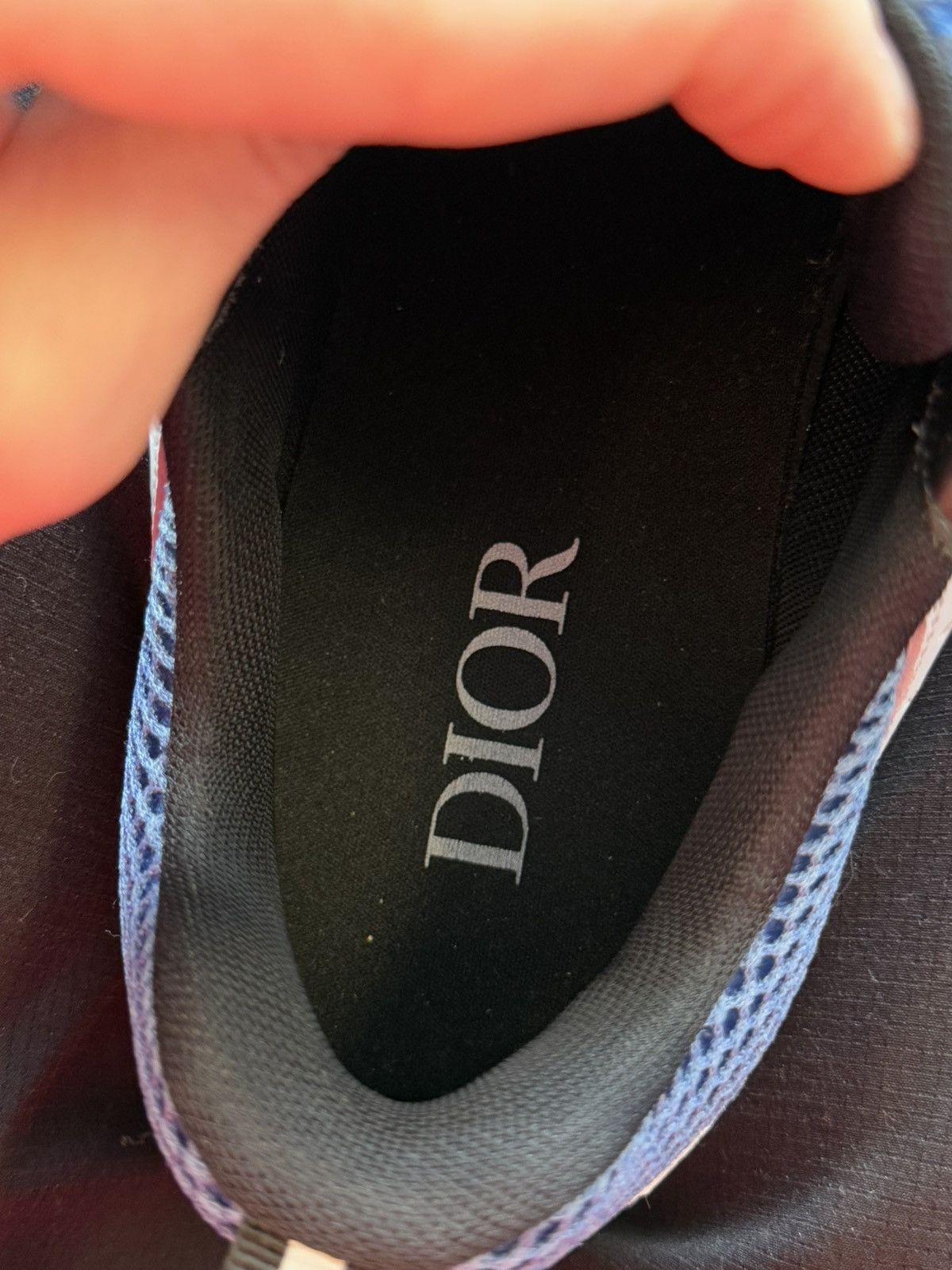Dior Dior B22 Blue Orange Sneaker Size 44EU/11US Size US 11 / EU 44 - 21 Thumbnail