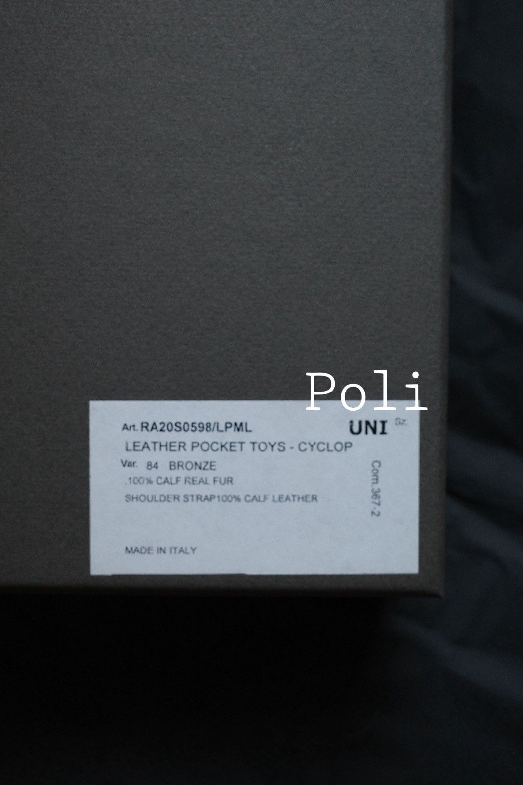 Rick Owens RICK OWENS CYCLOPS Size ONE SIZE - 6 Thumbnail