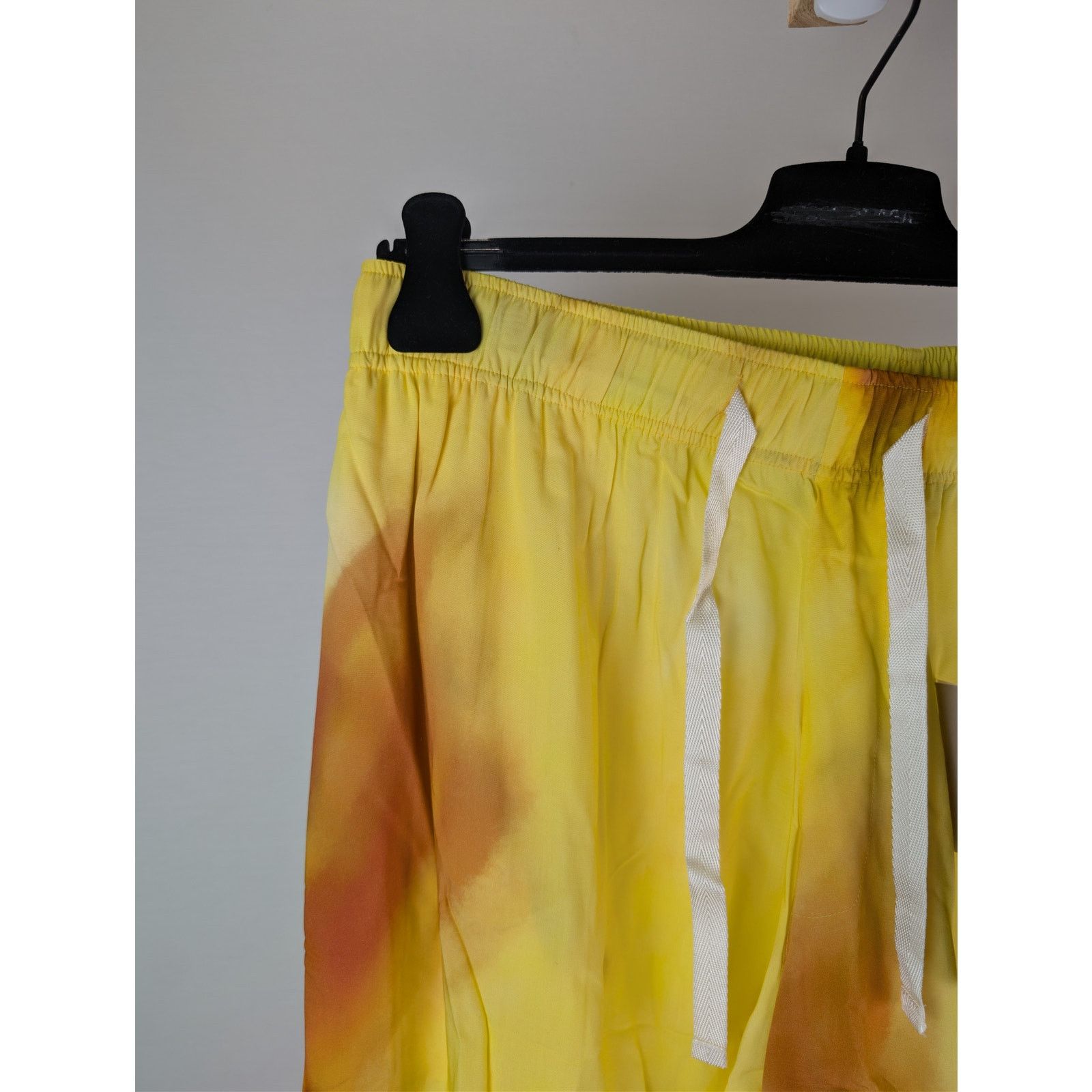 Palm Angels o1rshd1 Palms on Fire🔥 Cozy Pants in Yellow / Red Size US 36 / EU 52 - 6 Thumbnail