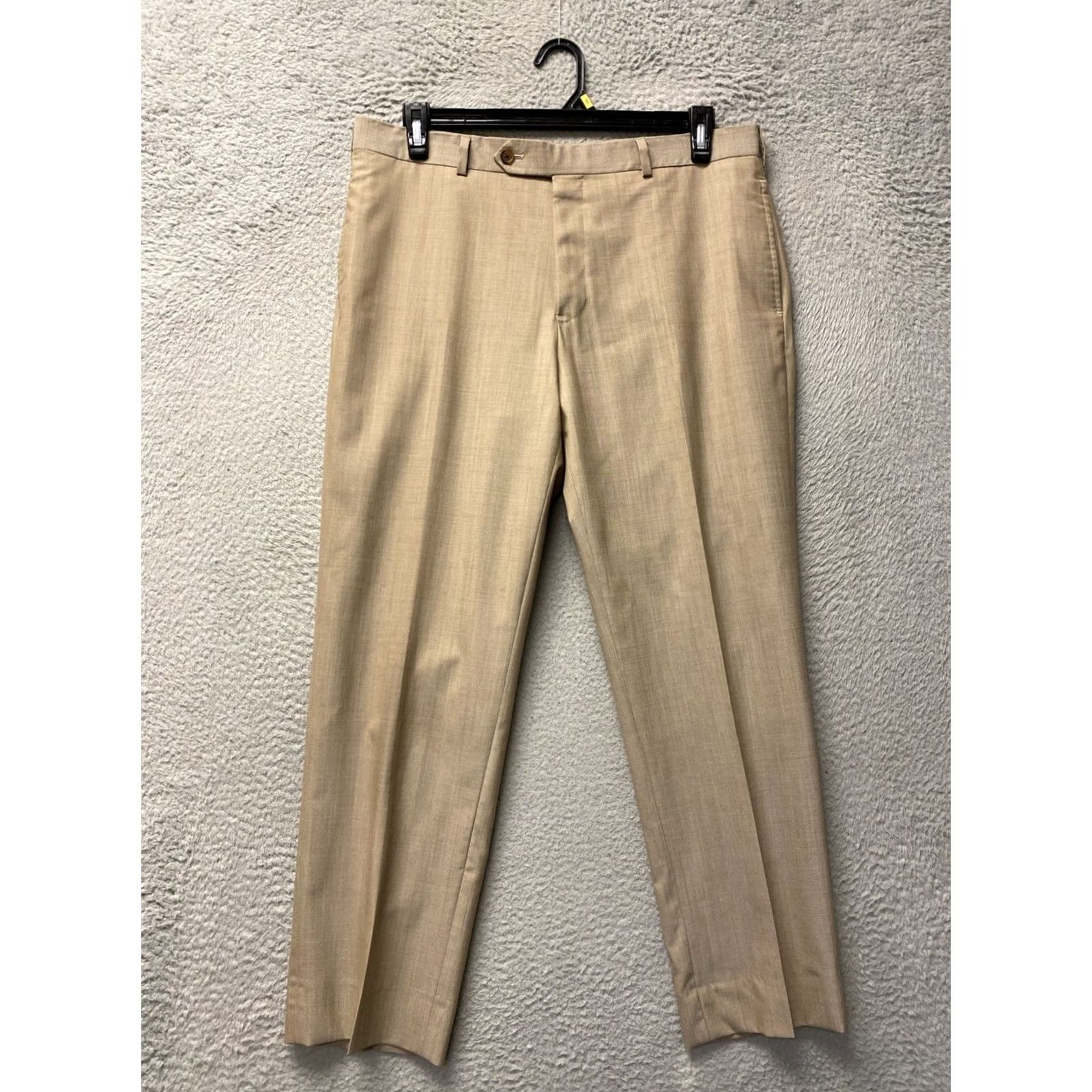 Brooks Brothers Brooks Brothers Dress Pants Mens 36x30 Sand Wool / 0903 Pants Regular Sand Mens 36x30 Dress Pants Brooks Brothers Men's Wool Sand 90s? Size US 36 / EU 52 - 3 Thumbnail