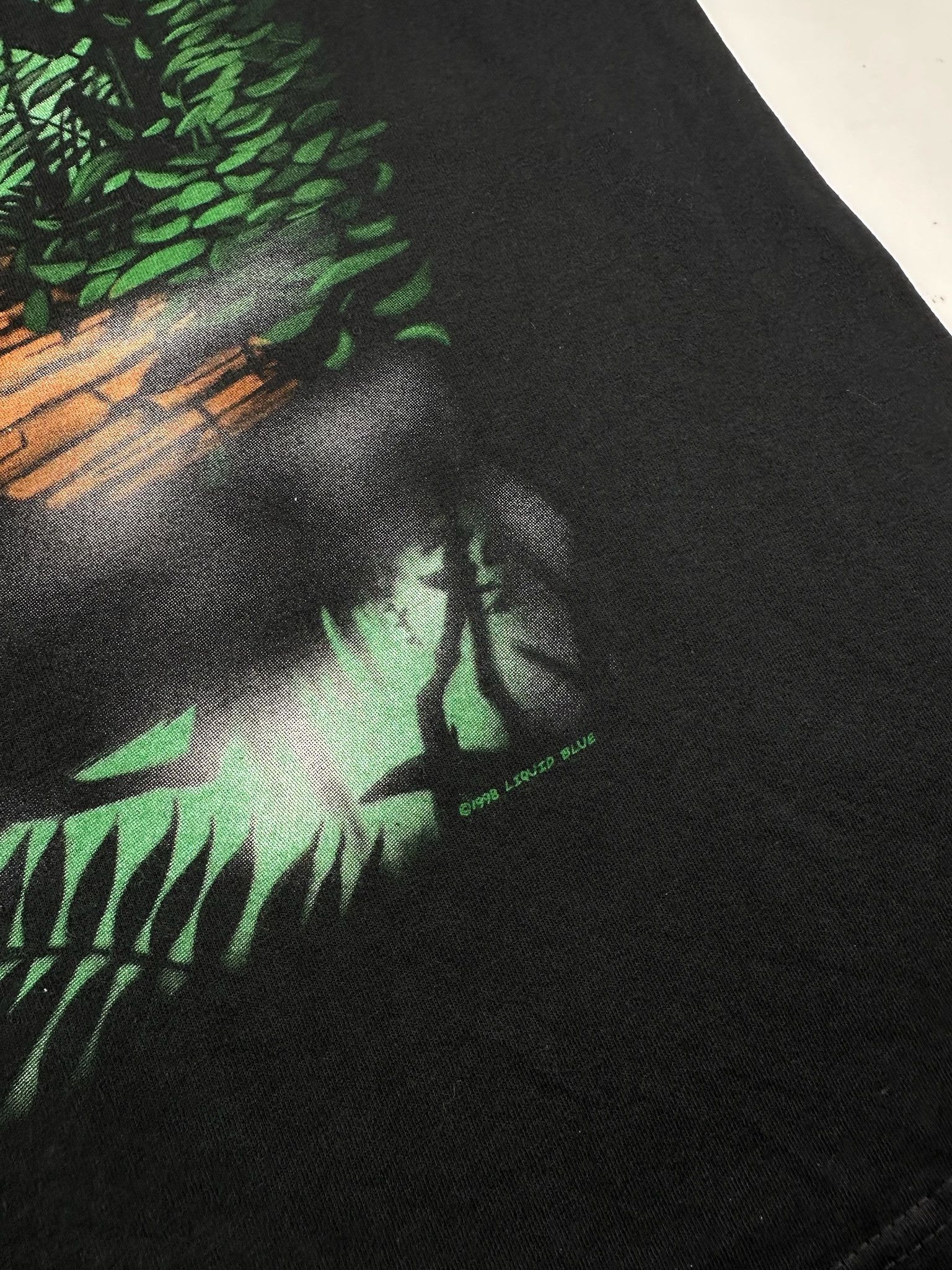 Liquid Blue × Vintage Vintage 90s Liquid Blue Tiger Print Tee Size US XXL / EU 58 / 5 - 7 Thumbnail