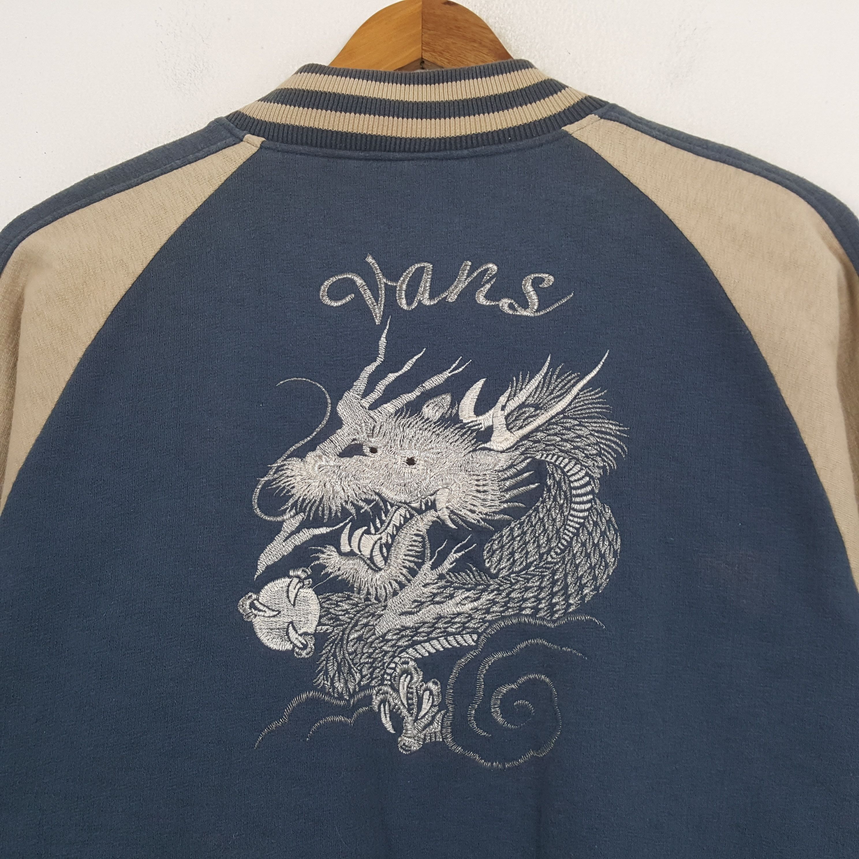 Designer × Vans × Vintage Vintage VANS DRAGON Skateboard Style Jacket C292N12 Size US L / EU 52-54 / 3 - 2 Thumbnail
