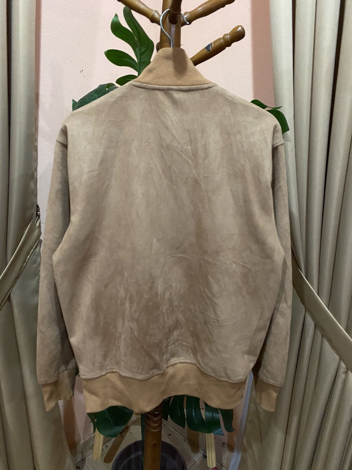 Japanese Brand Purple & Yellow Vintage Tan Bomber Jacket Size US M / EU 48-50 / 2 - 6 Thumbnail