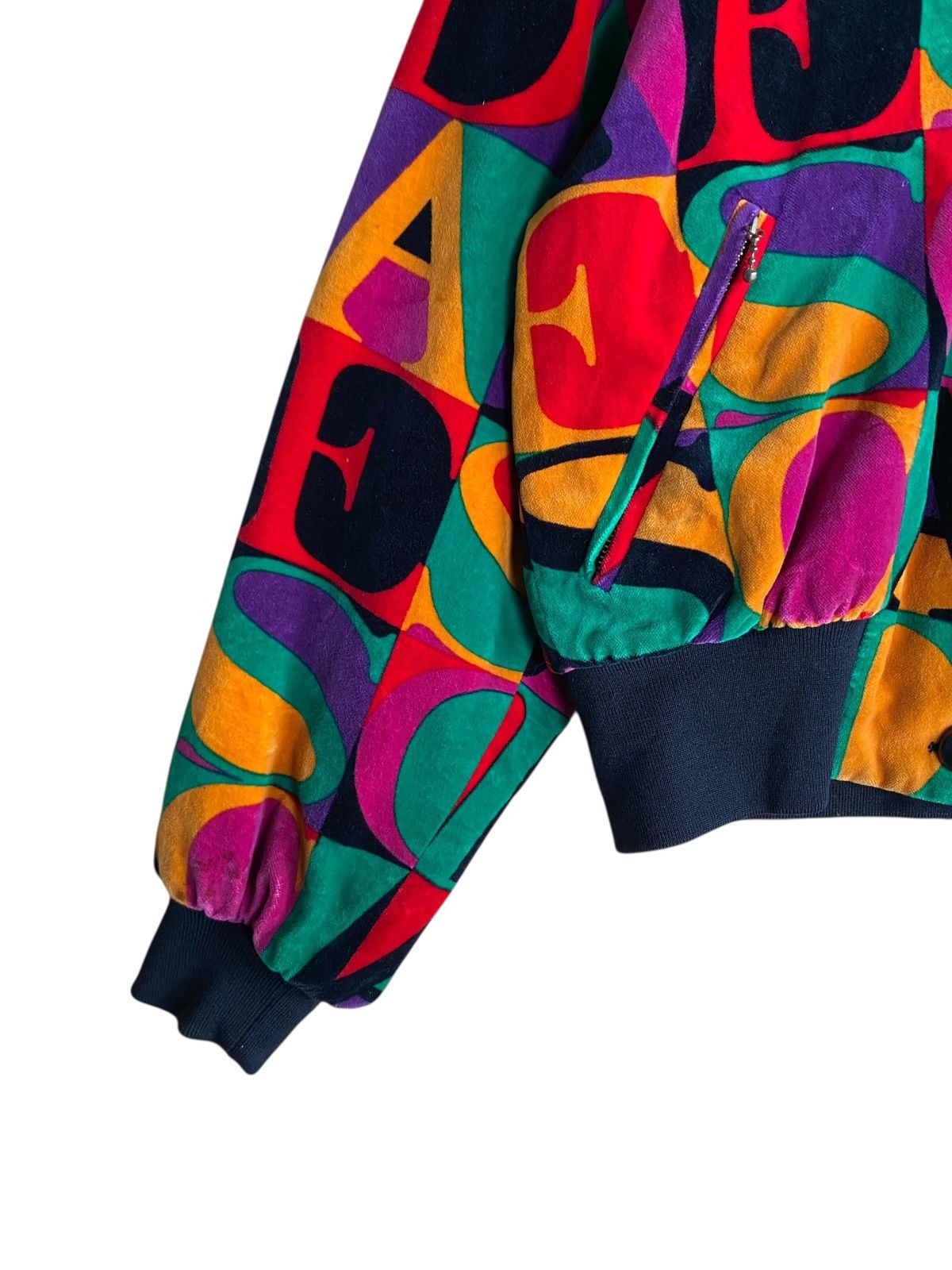 Escada Very Rare Vintage Escada Full Print Bomber Jacket 1990s Size US M / EU 48-50 / 2 - 5 Thumbnail
