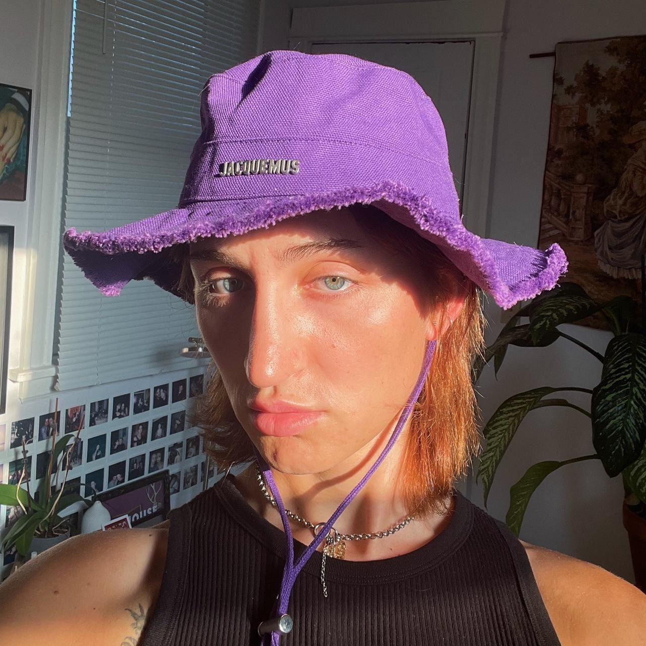 Jacquemus Jacquemus Purple Bucket Hat | Grailed