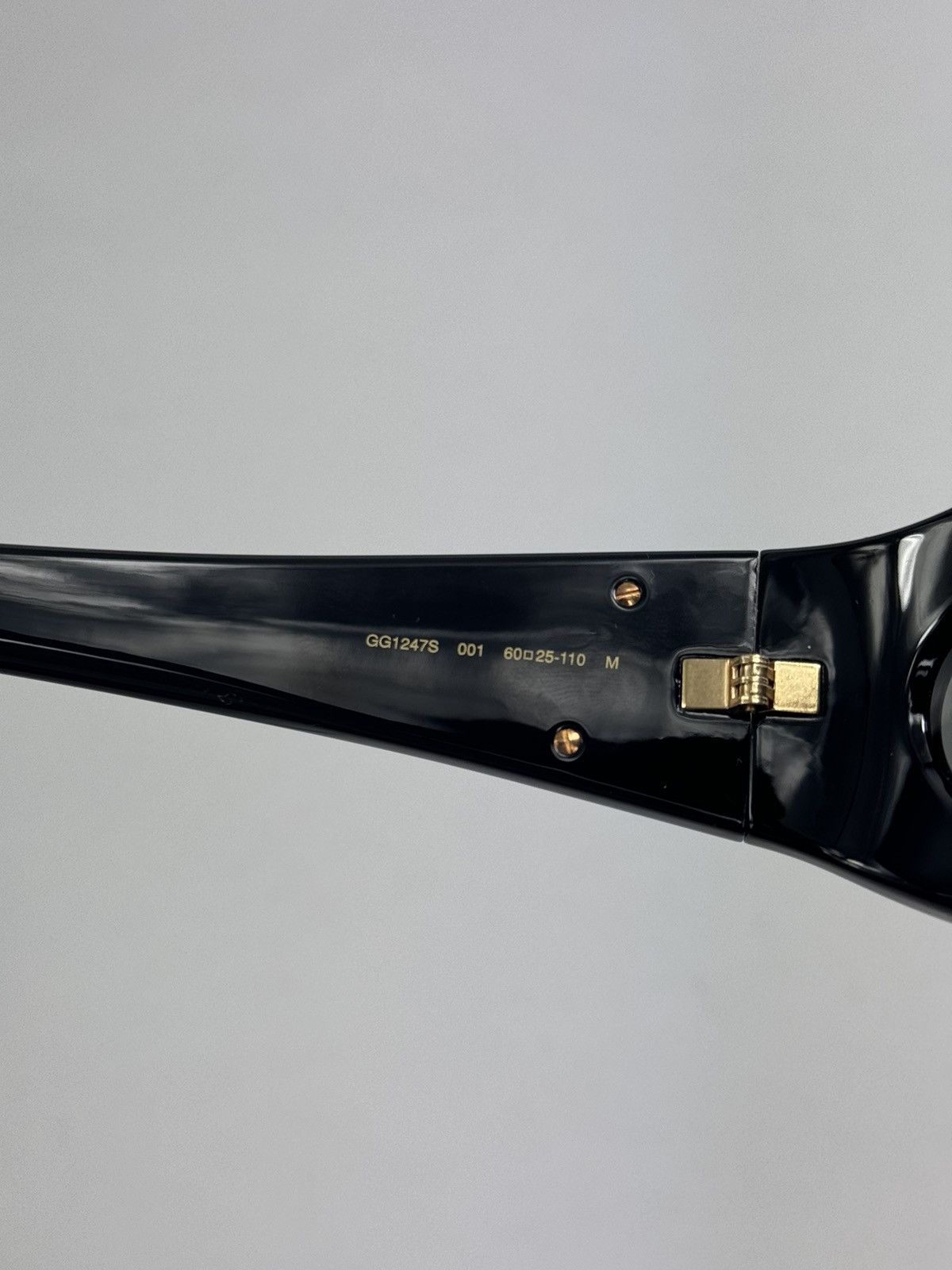 Gucci GUCCI LOGO SQAURE TINTED SUNGLASSES Size ONE SIZE - 5 Thumbnail