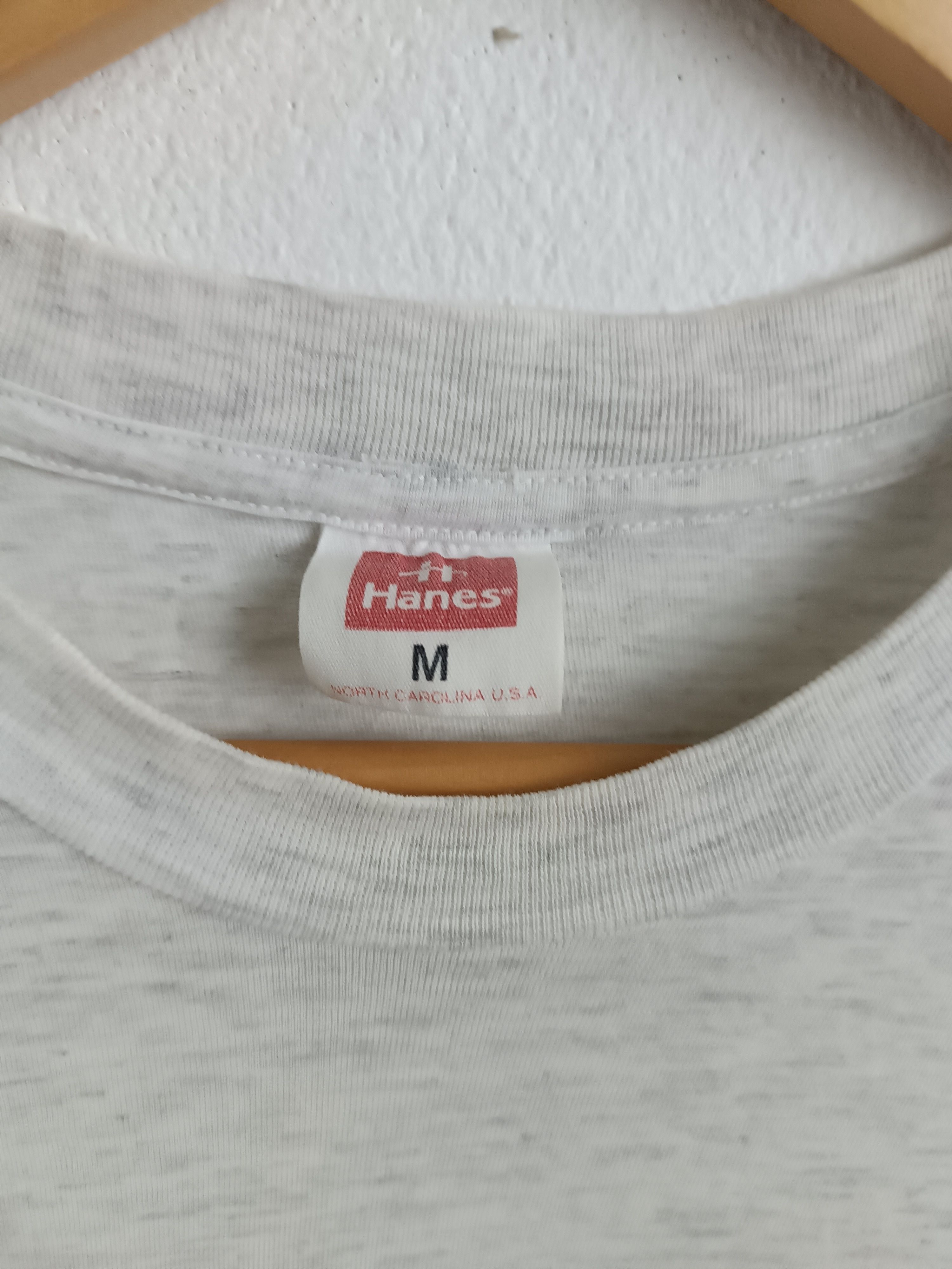 Hanes VINTAGE 90'S DISTRESSED HANES TEE BLANK FOTL ONEITA Size US M / EU 48-50 / 2 - 7 Thumbnail