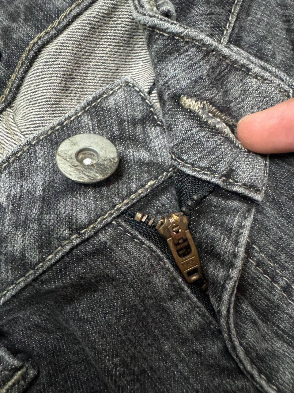 Japanese Brand FLARED Vintage GU Classic Bootcut Stretchable Jeans Size US 28 / EU 44 - 12 Thumbnail