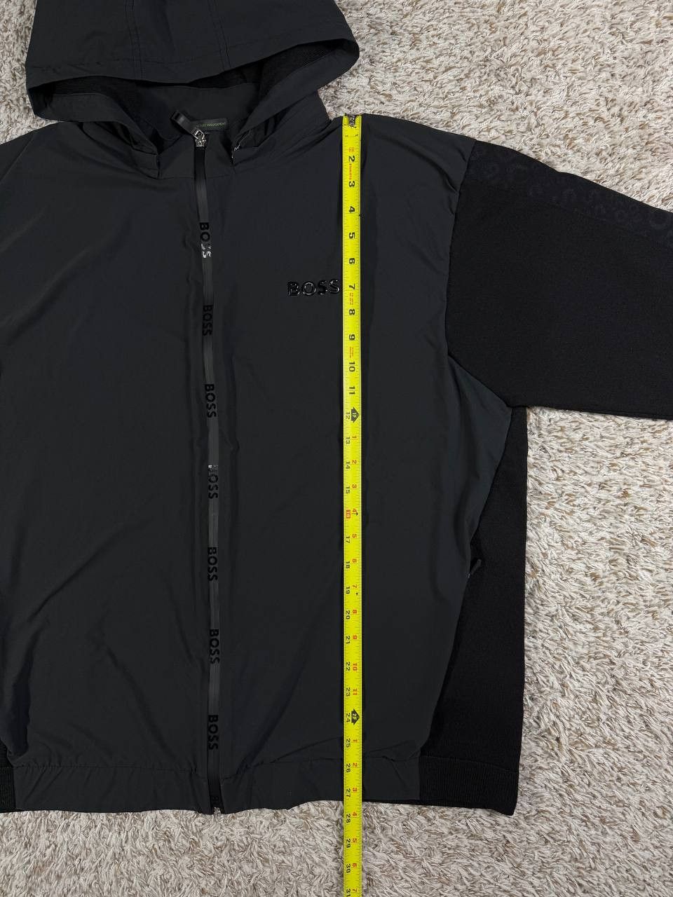 Hugo Boss Hugo Boss Zimon Mirror Jacket Moisture Management Black Size US XXL / EU 58 / 5 - 7 Thumbnail