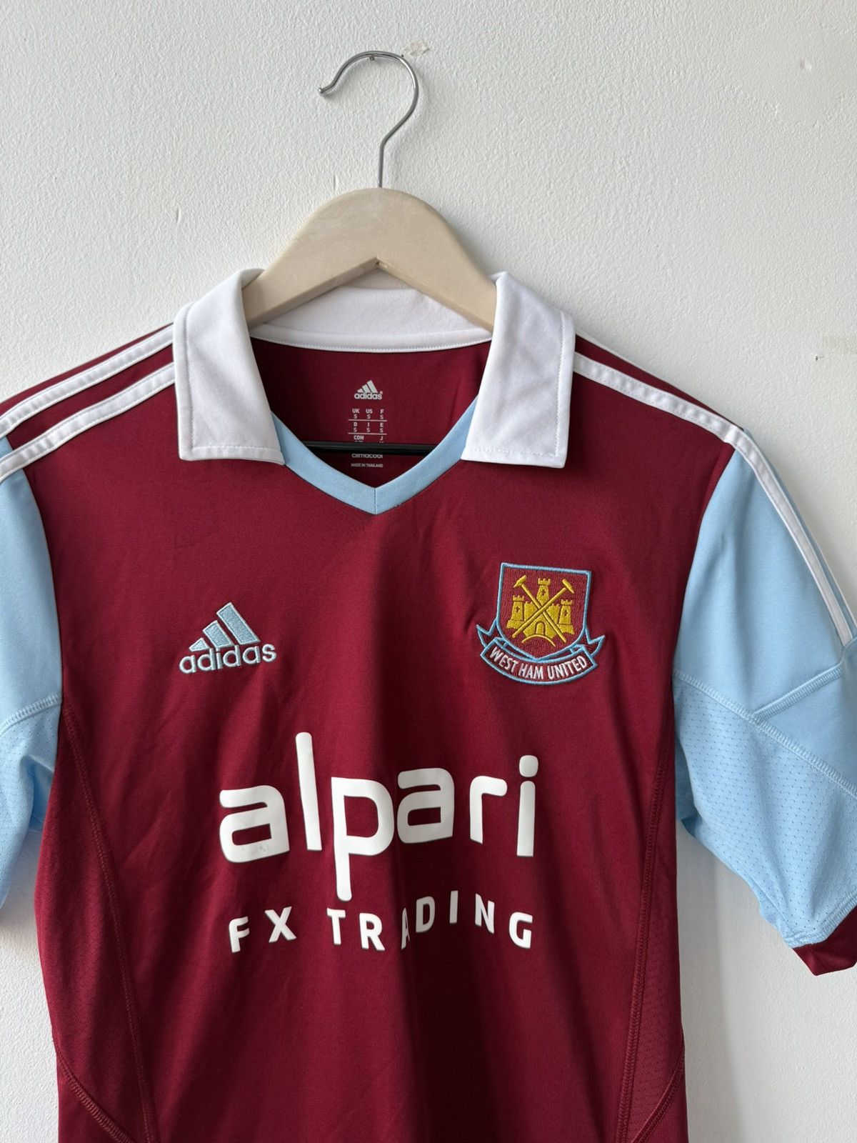 Adidas Adidas West Ham United 2013/2014 Home Jersey Size US S / EU 44-46 / 1 - 5 Thumbnail