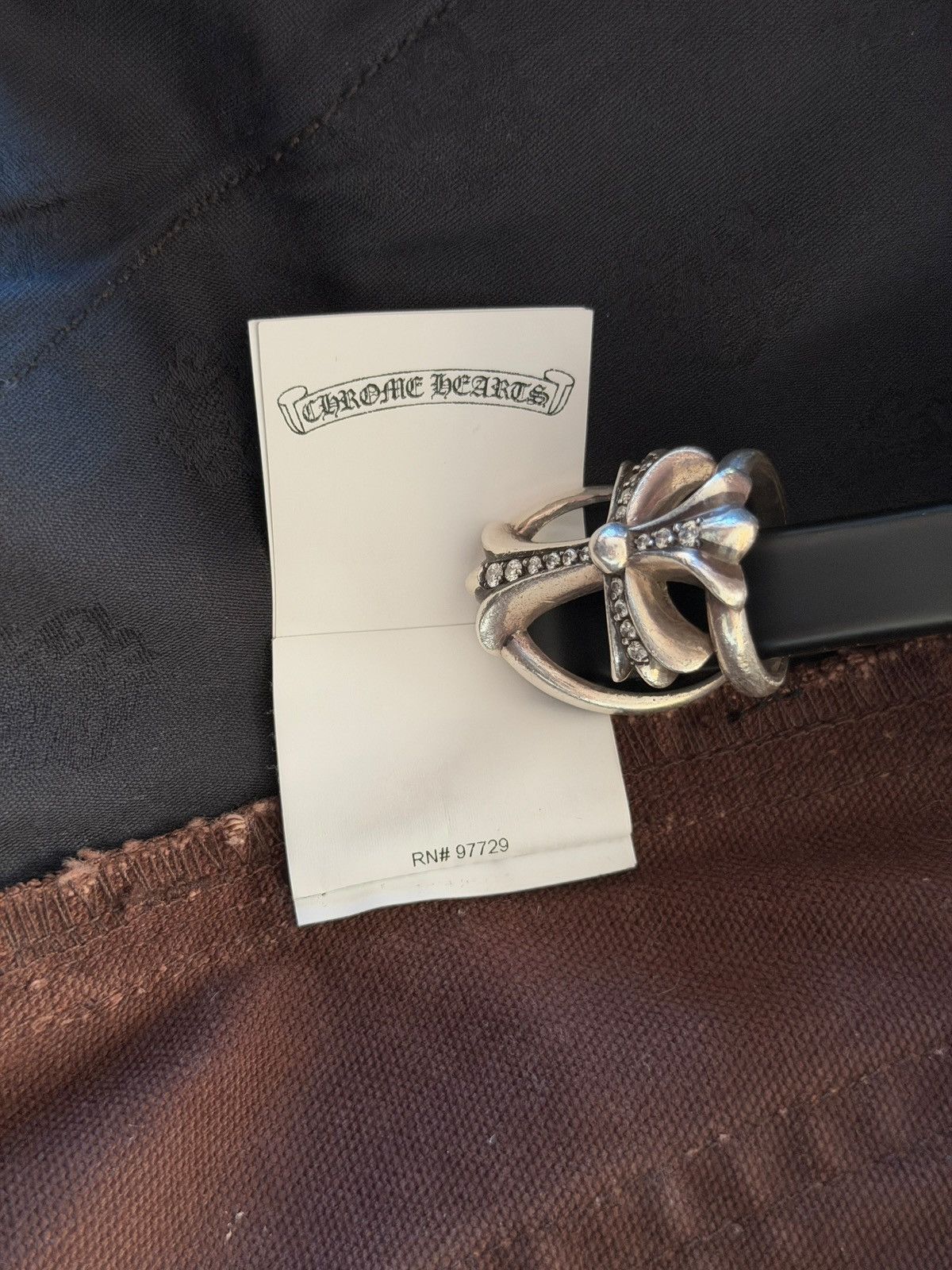 Chrome Hearts Chrome Hearts 1/1 Goat Leather Patched Brown Carpenter Pants Size US 32 / EU 48 - 16 Thumbnail