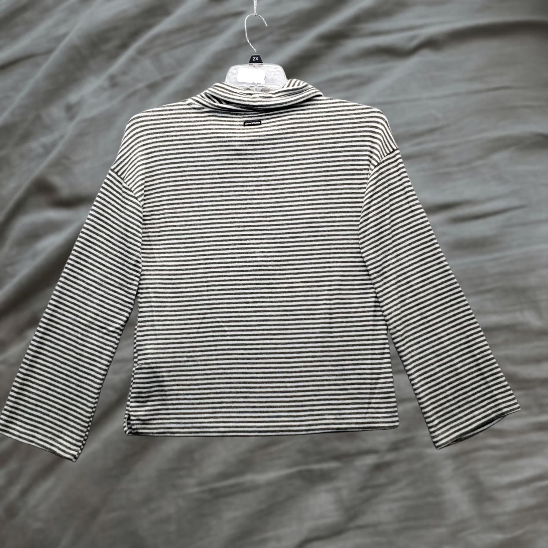 Lucky Brand Lucky Brand Top Women XS Multicolor Striped Viscose Long Sleeve Pullover Size XS / US 0-2 / IT 36-38 - 1 Thumbnail