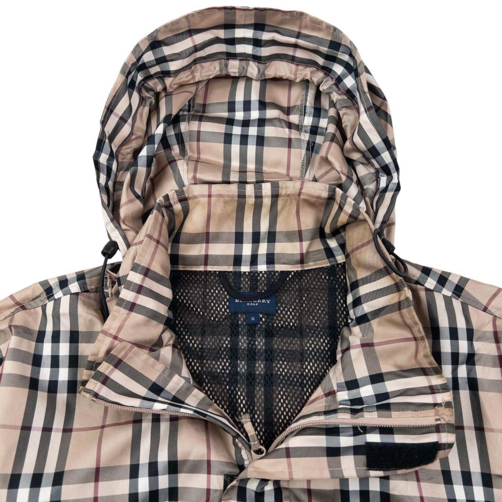Burberry Vintage 2000s Burberry Golf Nova Check Packable Jacket L Size US L / EU 52-54 / 3 - 4 Thumbnail
