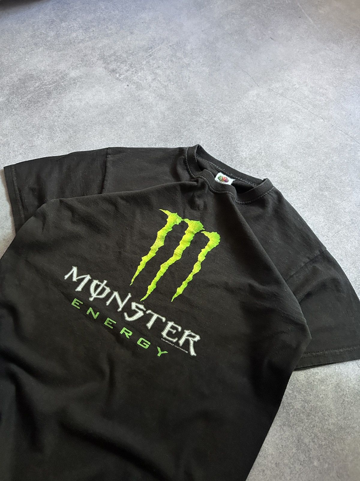 Vintage Vintage Monster Energy Faded Y2k big logo shirt Size US S / EU 44-46 / 1 - 2 Thumbnail