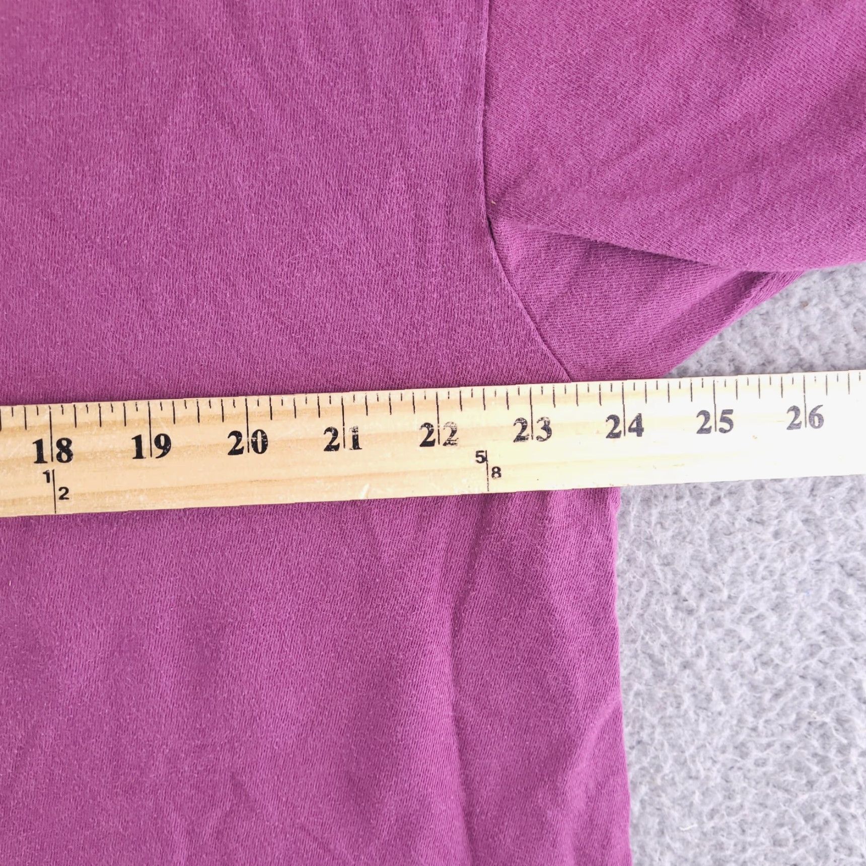 Obey OBEY Shirt Mens XL Purple Logo Distressed Boxy Fit Crew Neck T-Shirt Size US XL / EU 56 / 4 - 7 Thumbnail