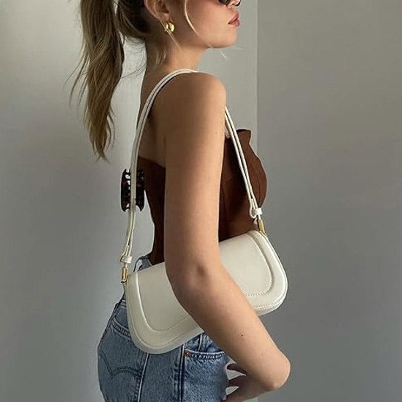 JW PEI New JW PEI Small White Adjustable Strap Shoulder Bag Handbag Size ONE SIZE - 4 Thumbnail
