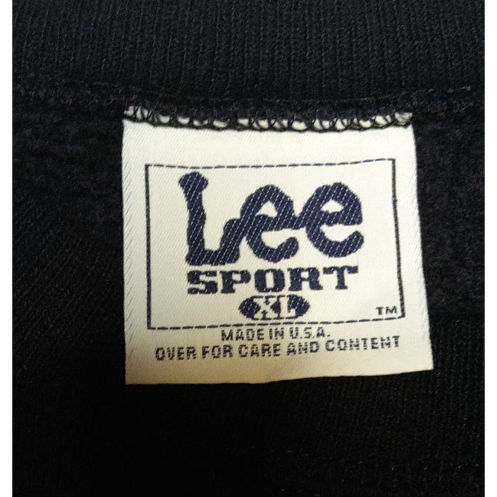 Lee Lee Sport VTG Iowa Hawkeyes Pullover Sweatshirt Crewneck XL Black USA Sports 90s Graphic Embroidered Logo Unisex Adults Regular Fits Sweater Size US XL / EU 56 / 4 - 5 Thumbnail