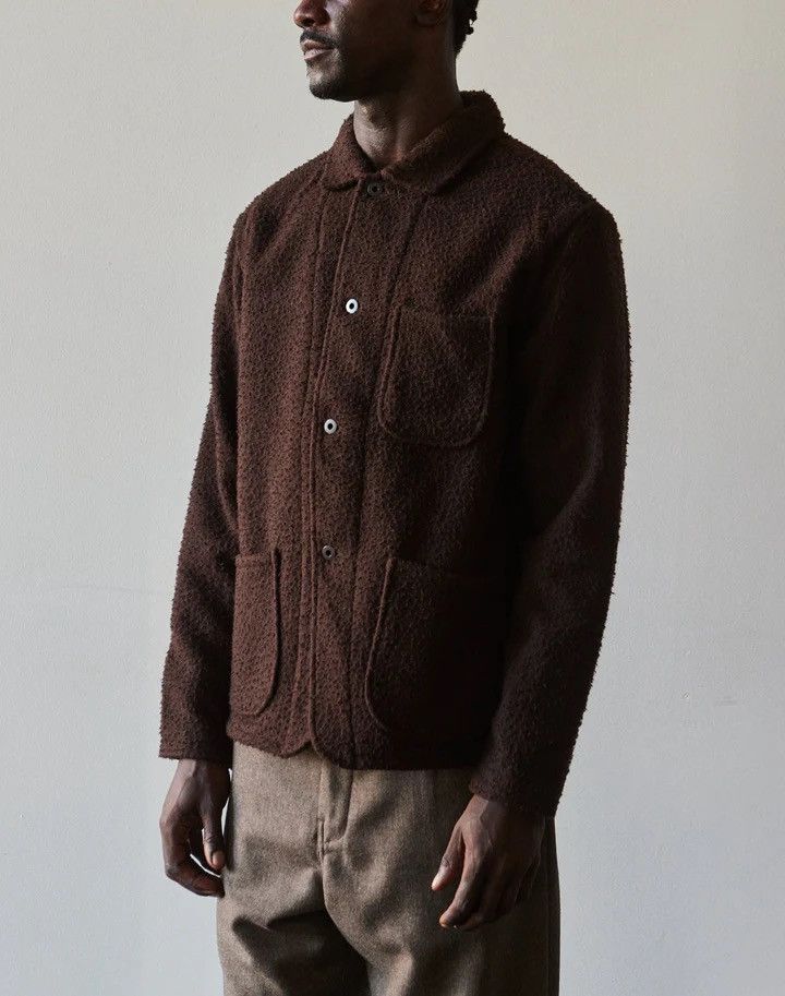 Evan Kinori Evan Kinori Three Pocket Jacket Brown Casentino Wool Small Size US S / EU 44-46 / 1 - 9 Thumbnail