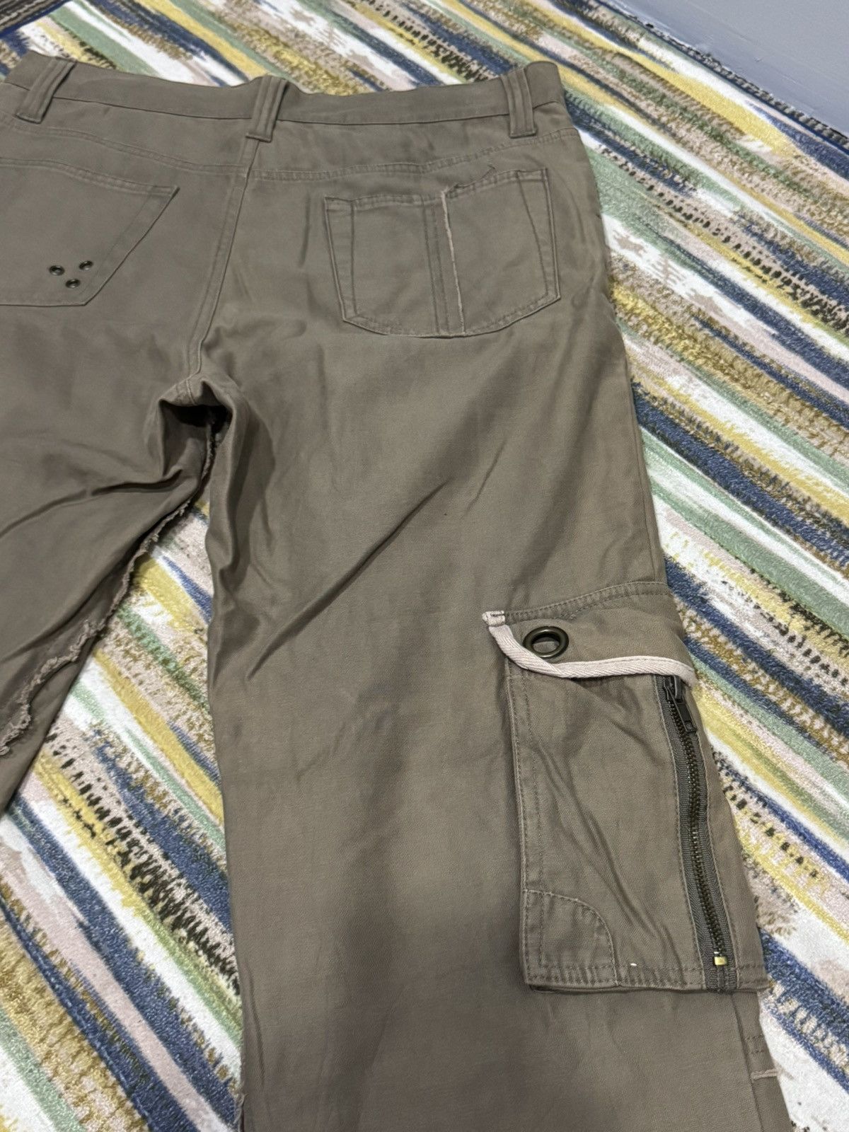 Japanese Brand × Seditionaries Clonedevgru Japanese Brand Cargo Plaid Loose Pants Size US 32 / EU 48 - 9 Thumbnail