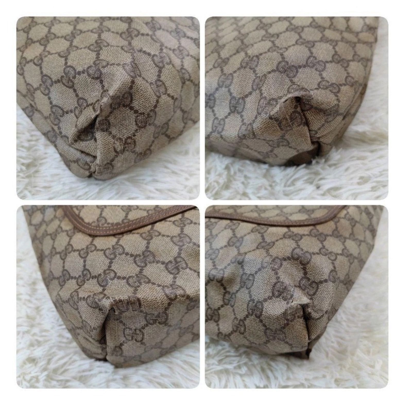 Gucci Authentic Vintage Gucci Monogram Canvas Tote Bag Size ONE SIZE - 6 Thumbnail