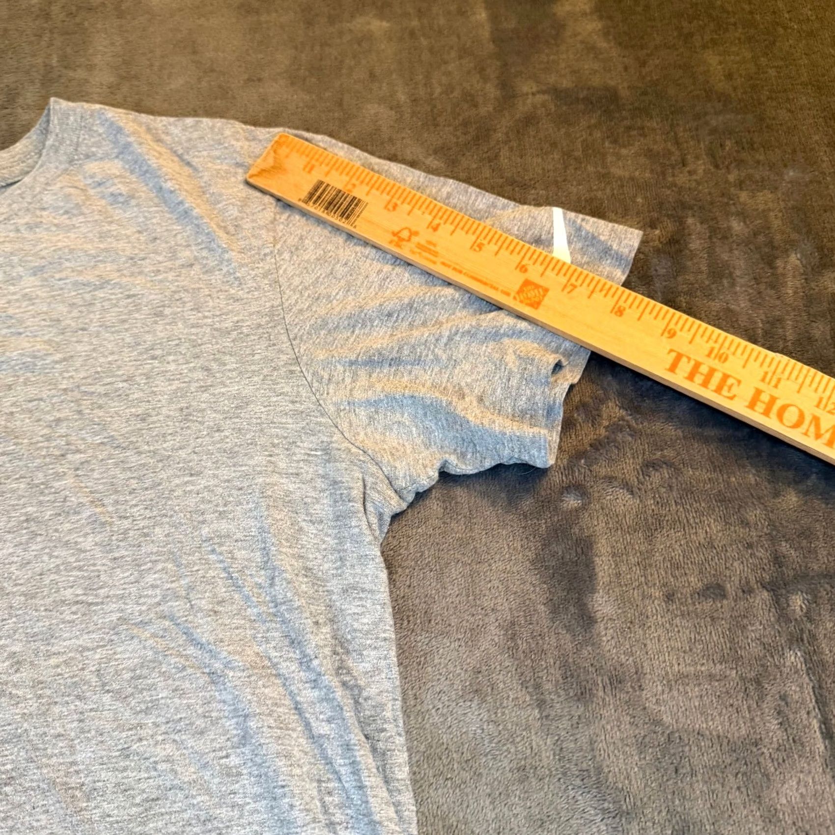 Nike Nike Athletic Cut T-Shirt Heather Gray Short Sleeve The Nike Tee Mens Medium Size US M / EU 48-50 / 2 - 5 Thumbnail