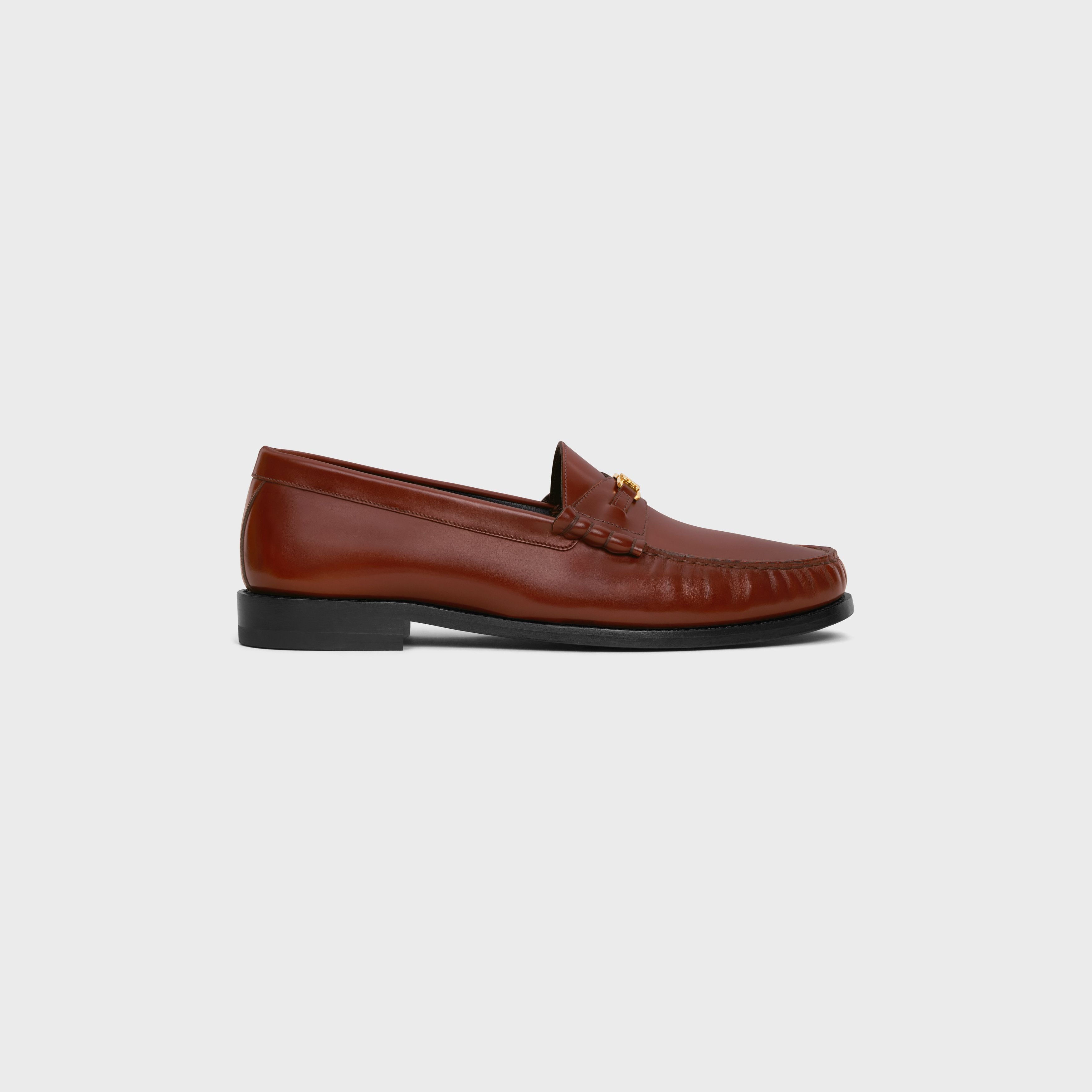 Celine o1bcso1str0625 334773602C Triomphe Loafers in Fox Red Size US 11 / EU 44 - 1 Thumbnail