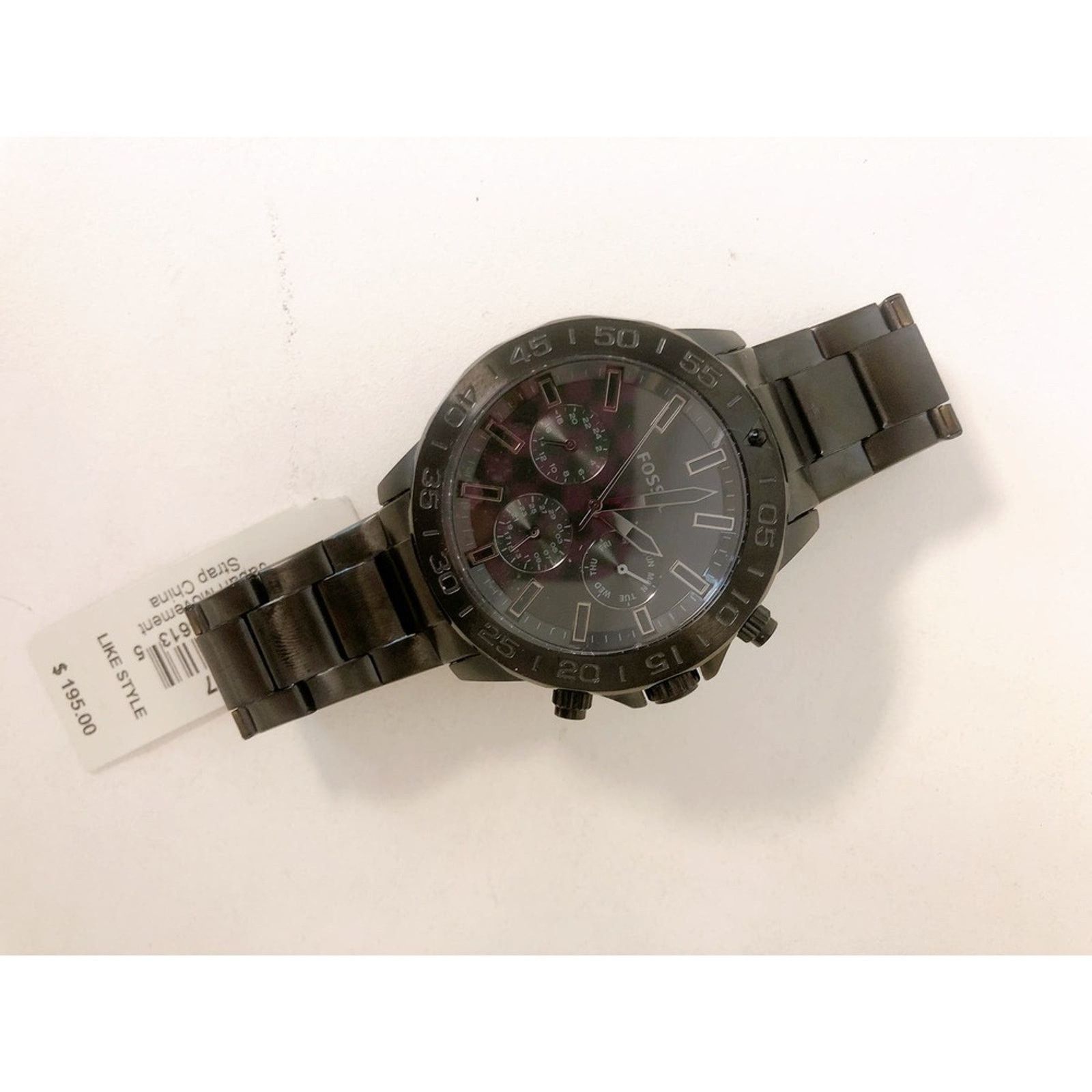 Fossil Fossil BQ2587 Bannon Multifunction Black Tone Watch Size ONE SIZE - 5 Thumbnail